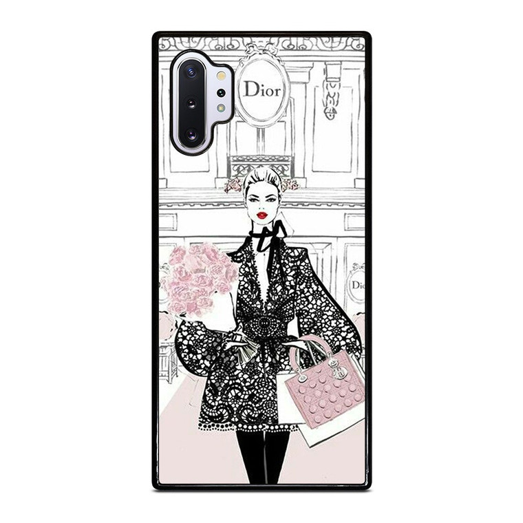 BEAUTY FASHION MEGAN HESS Samsung Galaxy Note 10 Plus Case Cover