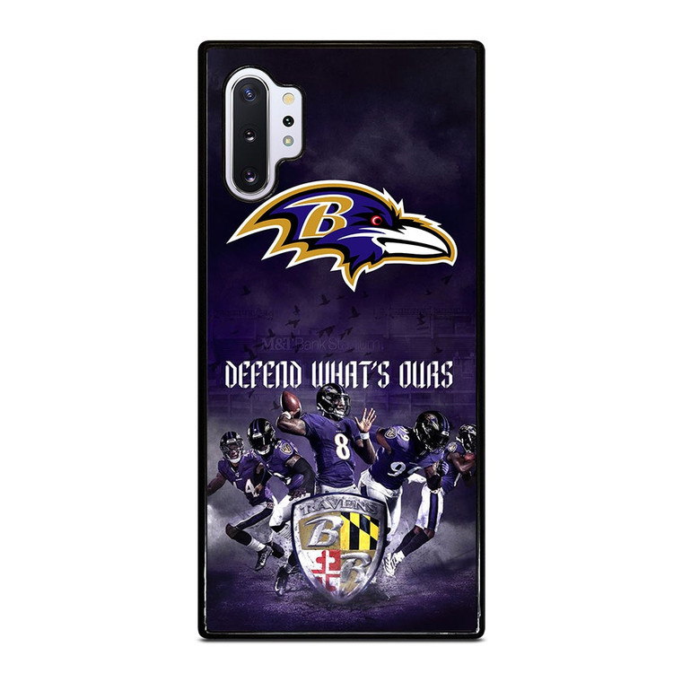 BALTIMORE RAVENS FOOTBALL TEAM Samsung Galaxy Note 10 Plus Case Cover