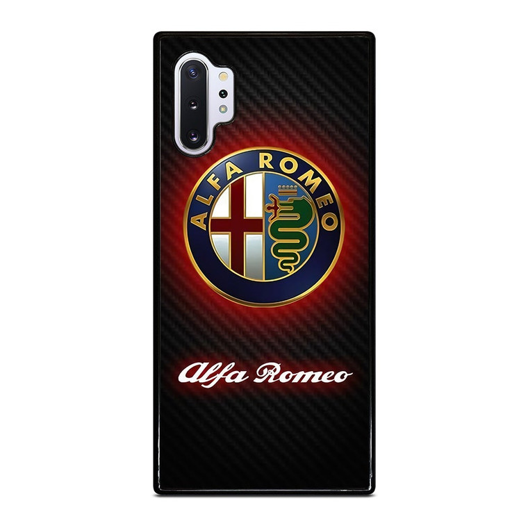 ALFA ROMEO RED CARBON LOGO Samsung Galaxy Note 10 Plus Case Cover
