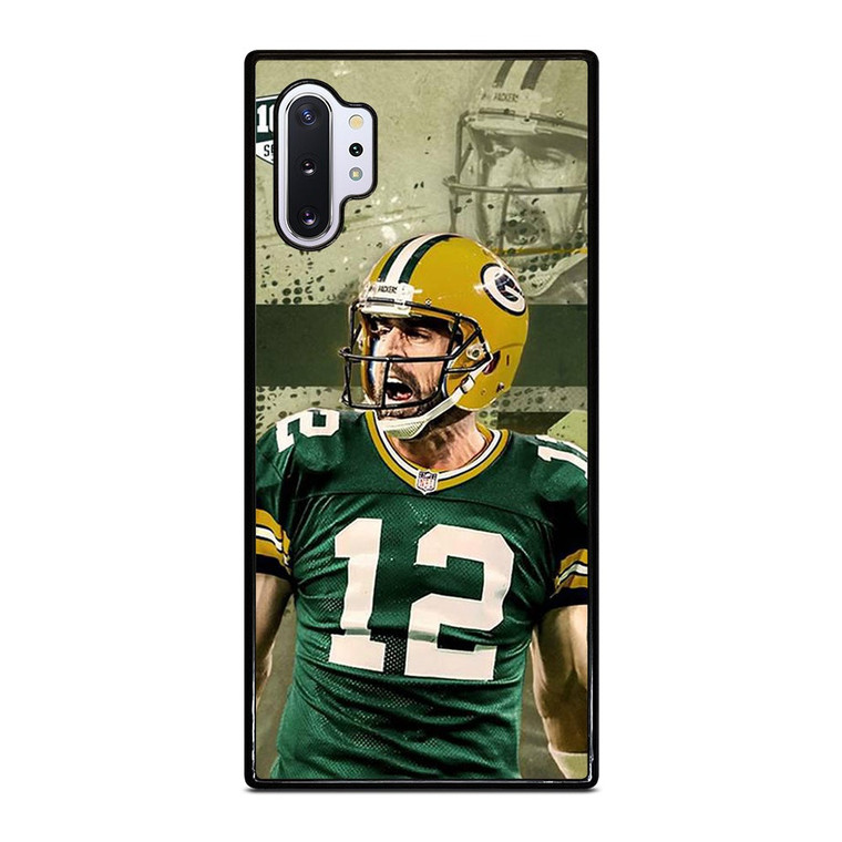 AARON RODGERS PACKERS FOOTBALL Samsung Galaxy Note 10 Plus Case Cover