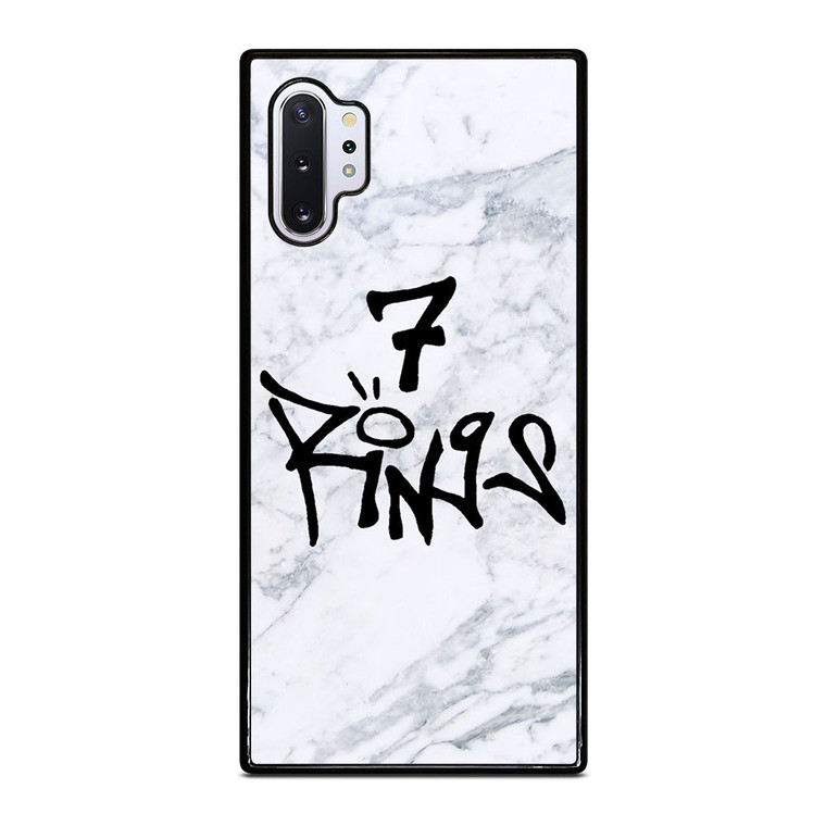 7 RINGS ARIANA GRANDE MARBLE Samsung Galaxy Note 10 Plus Case Cover