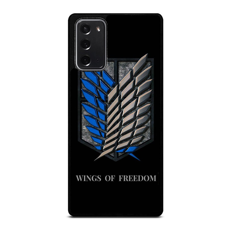 WINGS OF FREEDOM AOT Samsung Galaxy Note 20 Case Cover