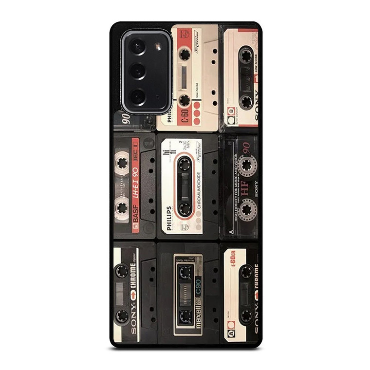 VINTAGE MIXTAPE COLLAGE Samsung Galaxy Note 20 Case Cover