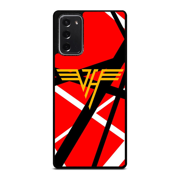 VAN HALLEN RED ABSTRACT LOGO Samsung Galaxy Note 20 Case Cover