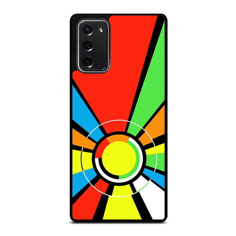VALENTINO ROSSI VR46 HELMET PATTERN Samsung Galaxy Note 20 Case Cover