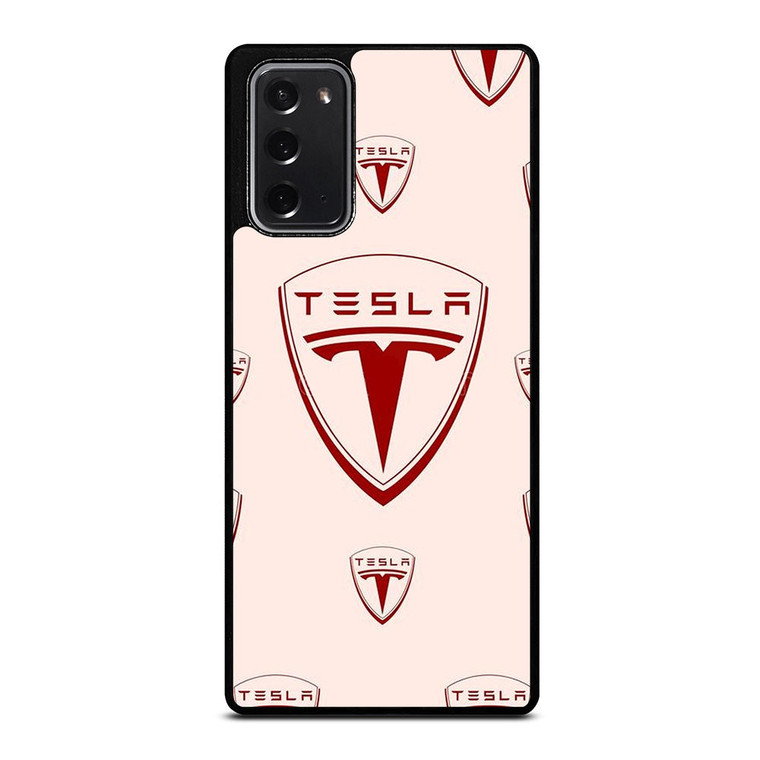 TESLA CAR LOGO COLLAGE Samsung Galaxy Note 20 Case Cover