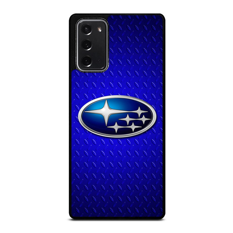 SUBARU BLUE METAL LOGO Samsung Galaxy Note 20 Case Cover