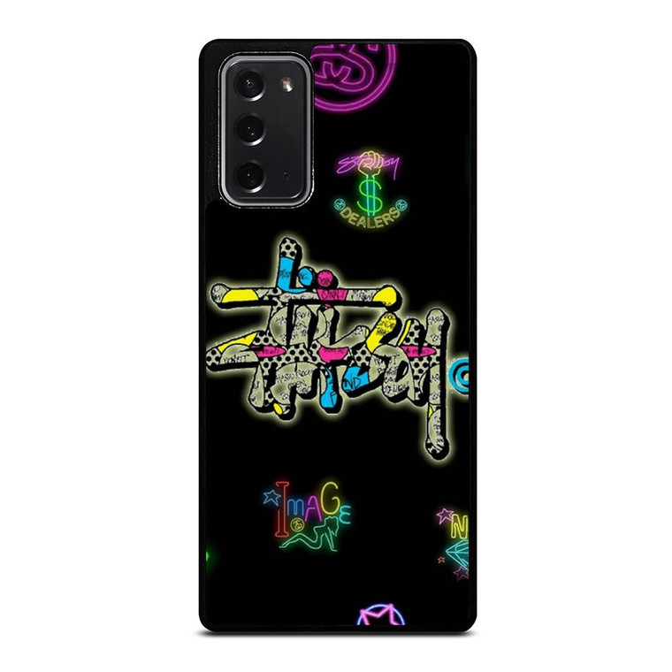 STUSSY LOGO COLOR FULL Samsung Galaxy Note 20 Case Cover