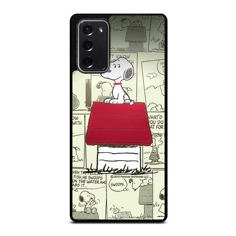 SNOOPY COMIC Samsung Galaxy Note 20 Case Cover