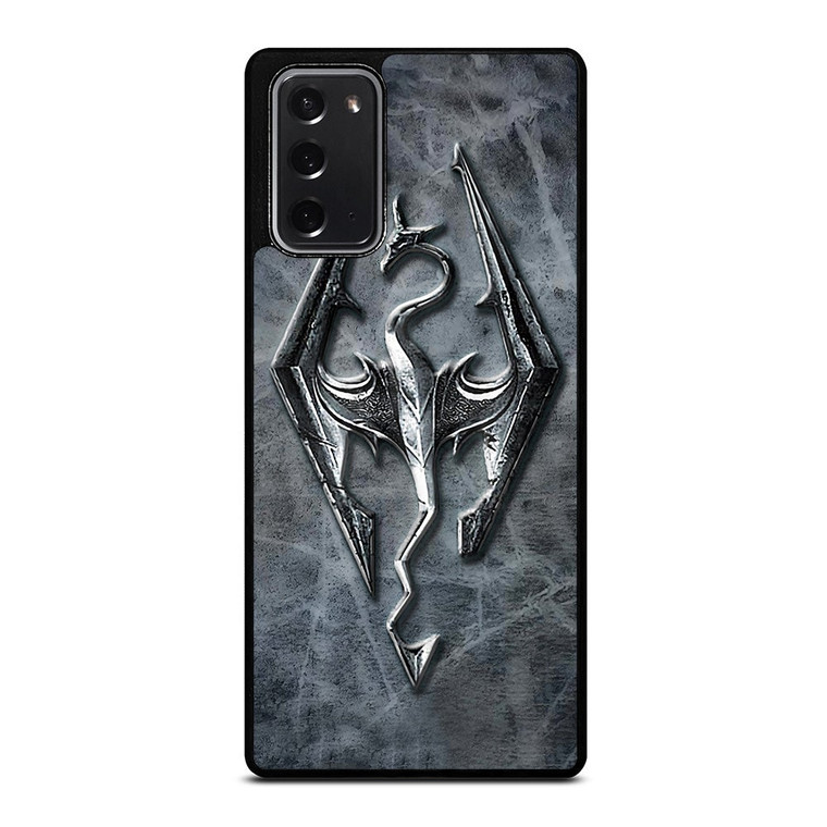 SKYRIM LOGO ELDER SCROLLS Samsung Galaxy Note 20 Case Cover