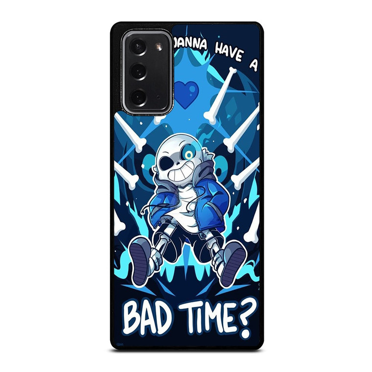 SANS UNDERTALE  BAD TIME 2 Samsung Galaxy Note 20 Case Cover