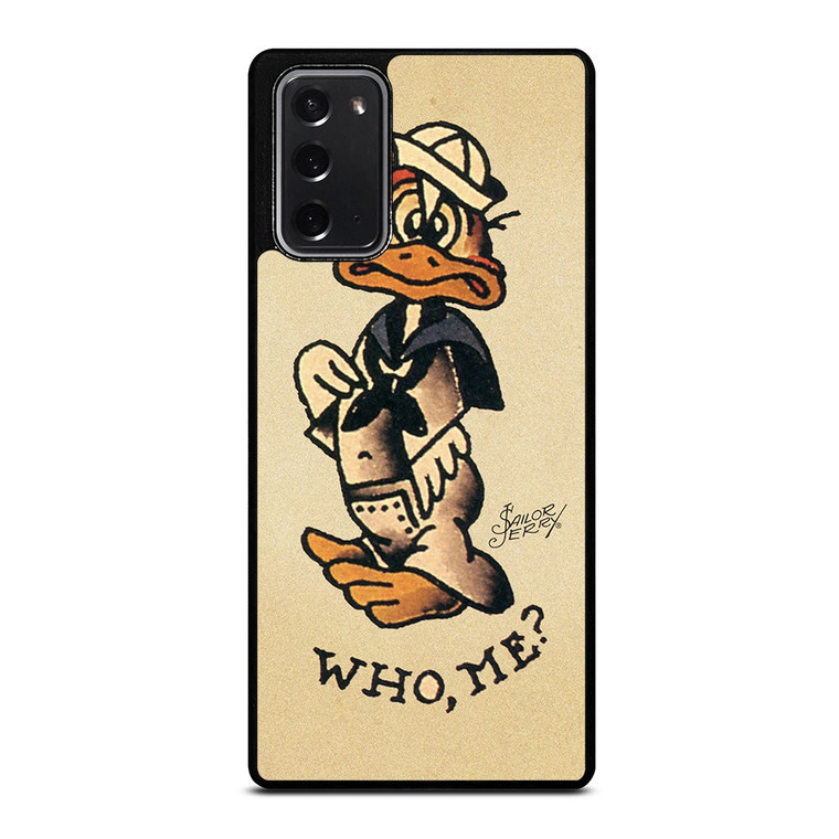 SAILOR JERRY DUCK TATTOO Samsung Galaxy Note 20 Case Cover