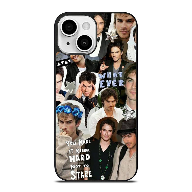 VAMPIRE DIARIES IAN SOMERHALDER COLLAGE iPhone 13 Mini Case Cover