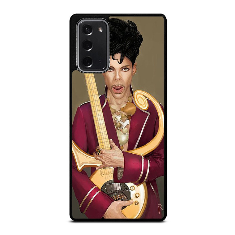 PRINCE PURPLE IN MEMORIAM AND GUITAR Samsung Galaxy Note 20 Case Cover