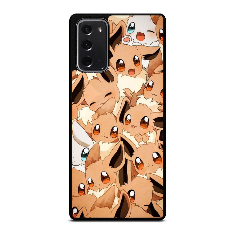 POKEMON EEVEE CUTE COLLAGE Samsung Galaxy Note 20 Case Cover