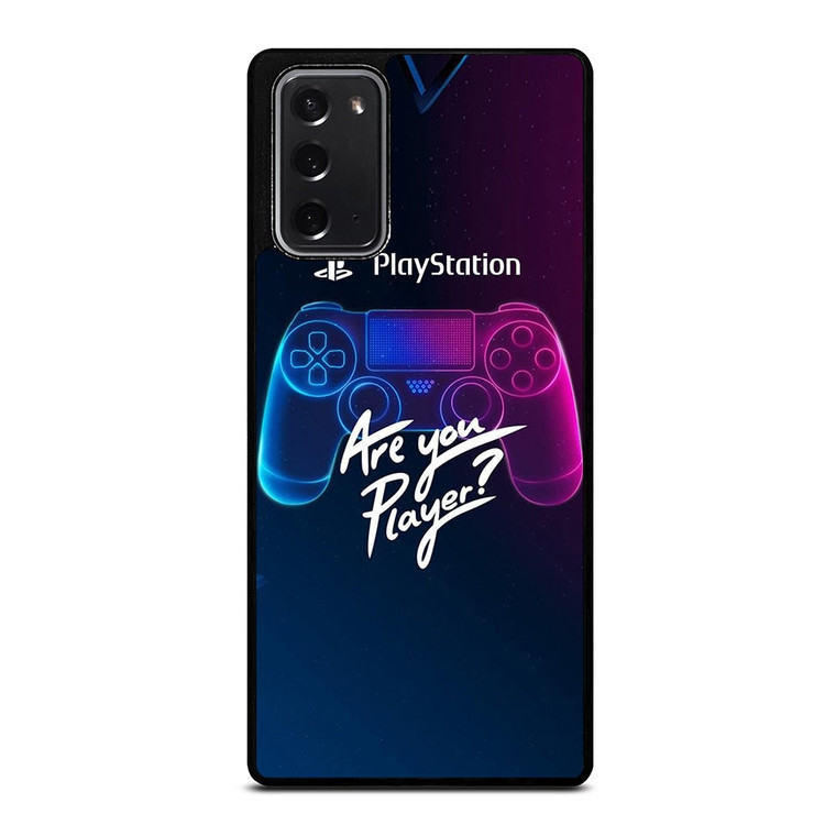 PLAY STATION PS ARE YOU PLAYER Samsung Galaxy Note 20 Case Cover