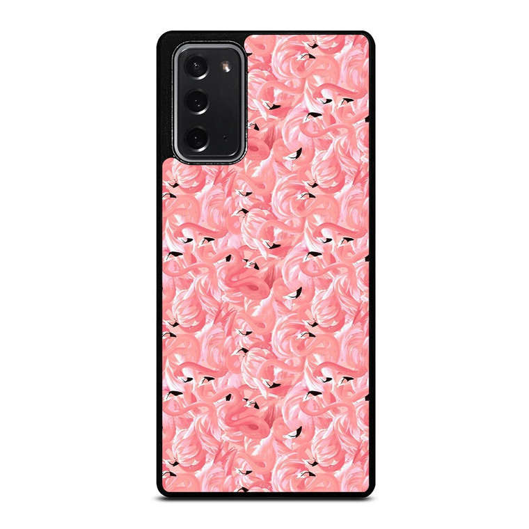 PINK FLAMINGO PATTERN Samsung Galaxy Note 20 Case Cover