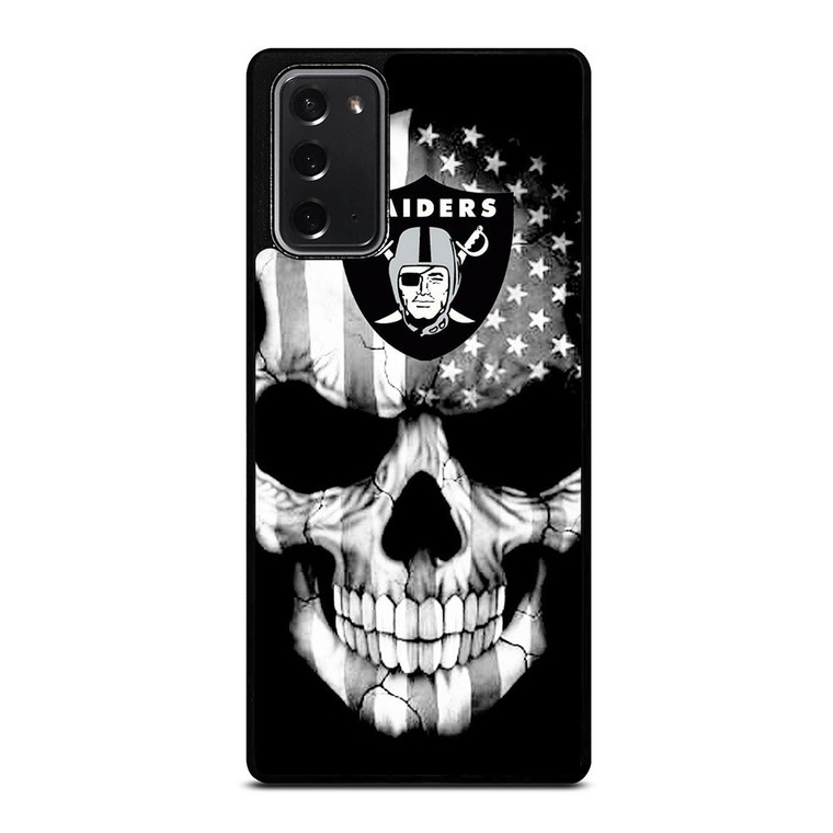 OAKLAND RAIDERS SKULL Samsung Galaxy Note 20 Case Cover