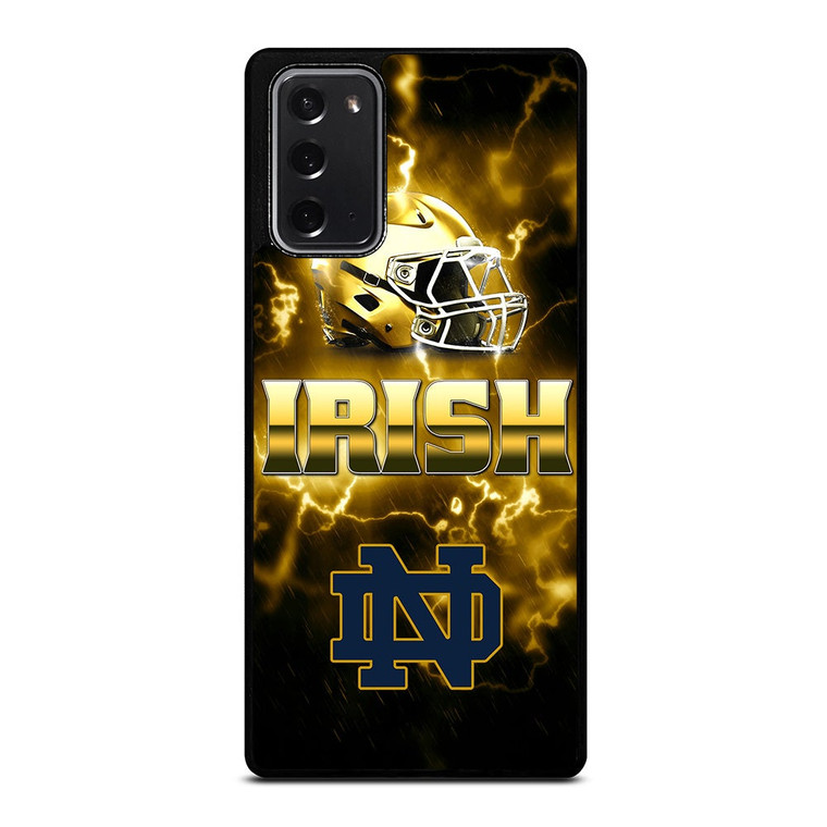 NOTRE DAME FIGHTING IRISH HELMET Samsung Galaxy Note 20 Case Cover