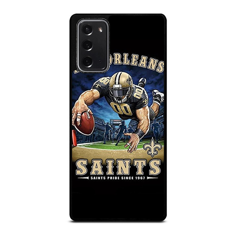 NEW ORLEANS SAINTS NFL ART Samsung Galaxy Note 20 Case Cover