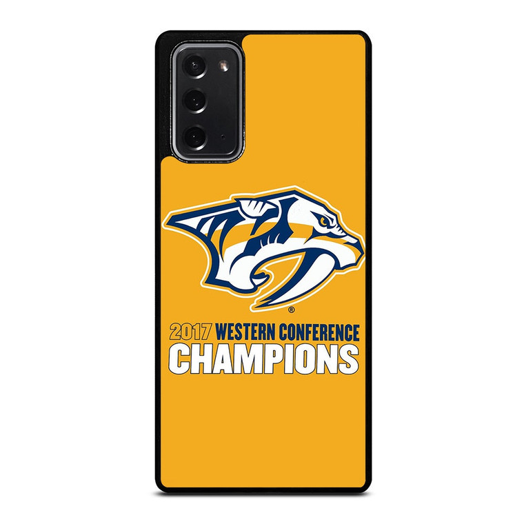 NASHVILLE PREDATORS LOGO 1 Samsung Galaxy Note 20 Case Cover