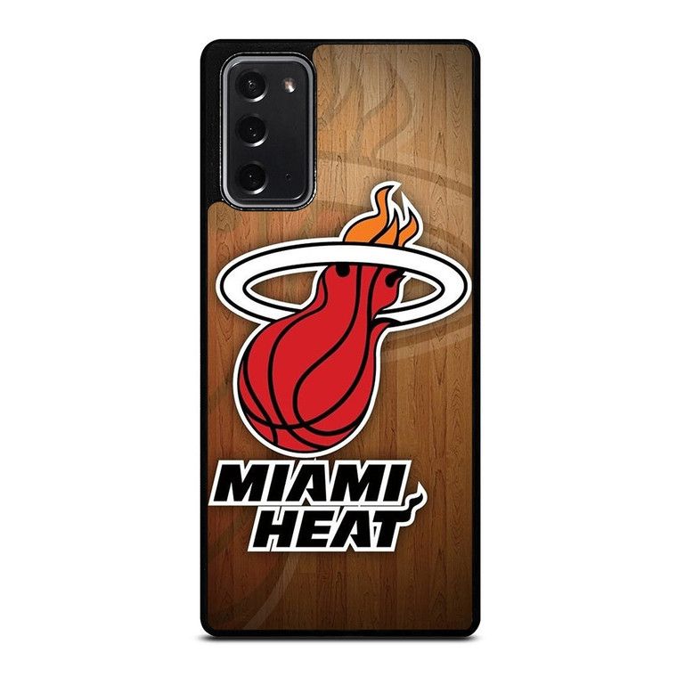 MIAMI HEAT WOODEN LOGO NBA Samsung Galaxy Note 20 Case Cover