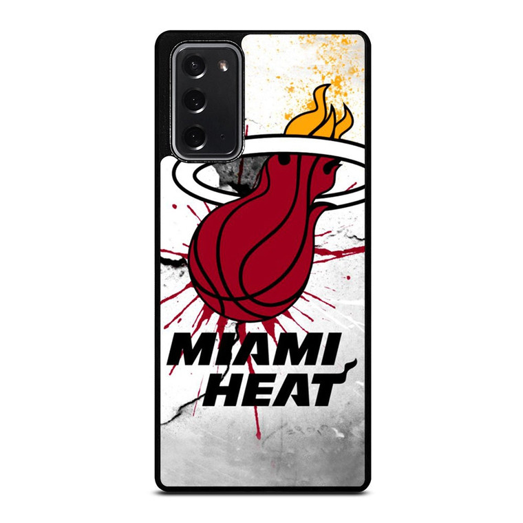 MIAMI HEAT ART LOGO Samsung Galaxy Note 20 Case Cover