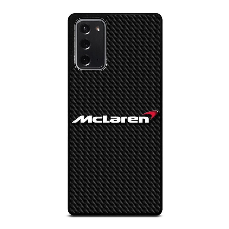 MCLAREN LOGO CARBON Samsung Galaxy Note 20 Case Cover