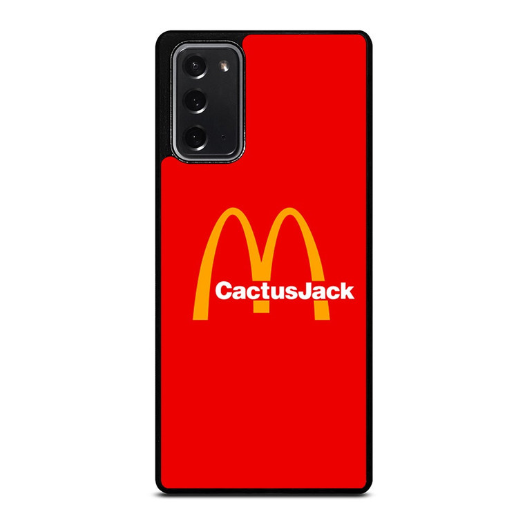 MCDONALDS CACTUS JACK TRAVIS SCOTT Samsung Galaxy Note 20 Case Cover