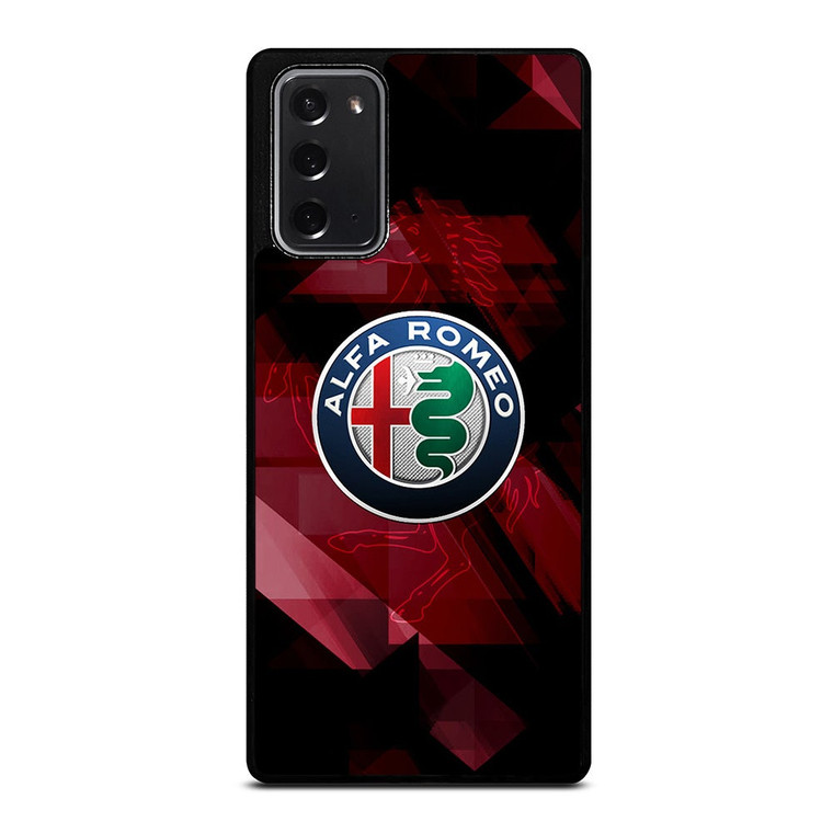 LOGO ALFA ROMEO CAR  Samsung Galaxy Note 20 Case Cover LOGO ALFA ROMEO CAR  Samsung Galaxy Note 20 Case Cover