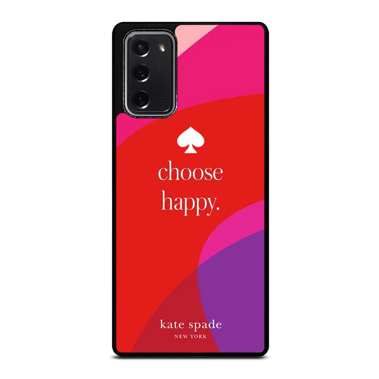 KATE SPADE CHOOSE HAPPY Samsung Galaxy Note 20 Case Cover
