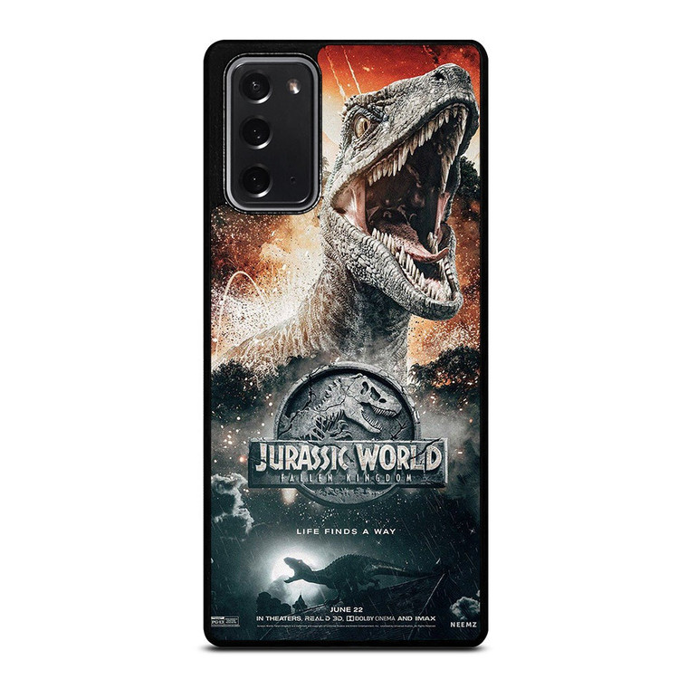 JURASSIC WORLD FALLEN KINGDOM POSTER Samsung Galaxy Note 20 Case Cover
