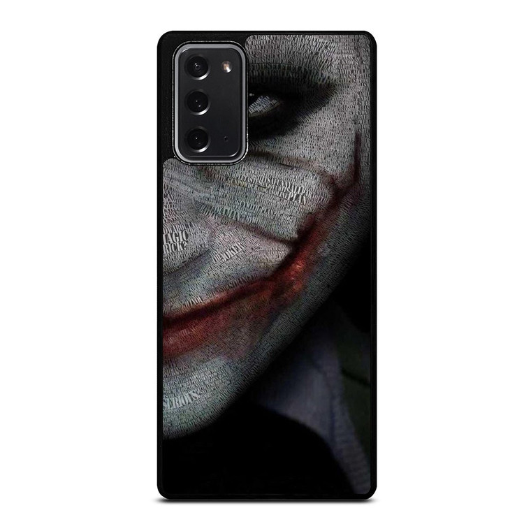 JOKER HEATH LEDGER ART Samsung Galaxy Note 20 Case Cover