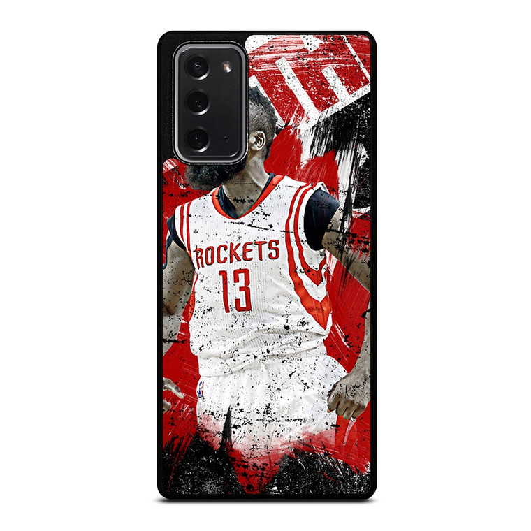 JAMES HARDEN ROCKETS ART Samsung Galaxy Note 20 Case Cover