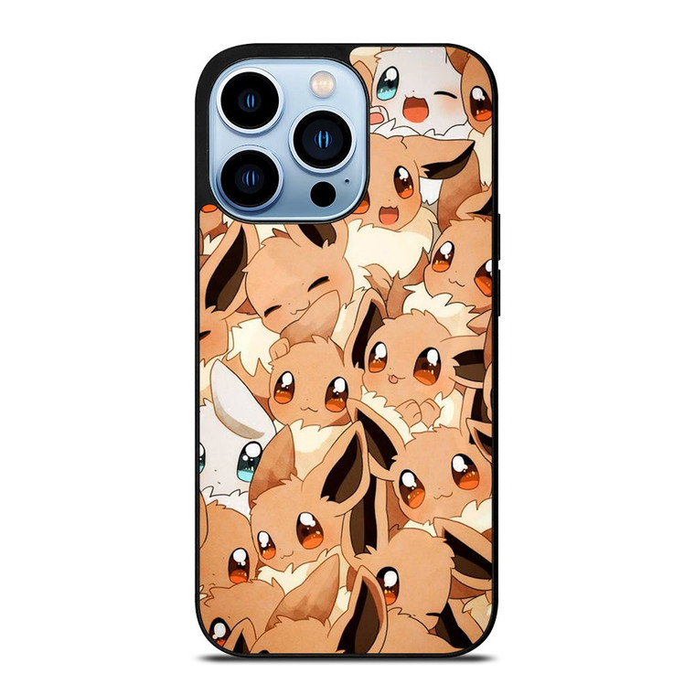 POKEMON EEVEE CUTE COLLAGE iPhone 13 Pro Max Case Cover
