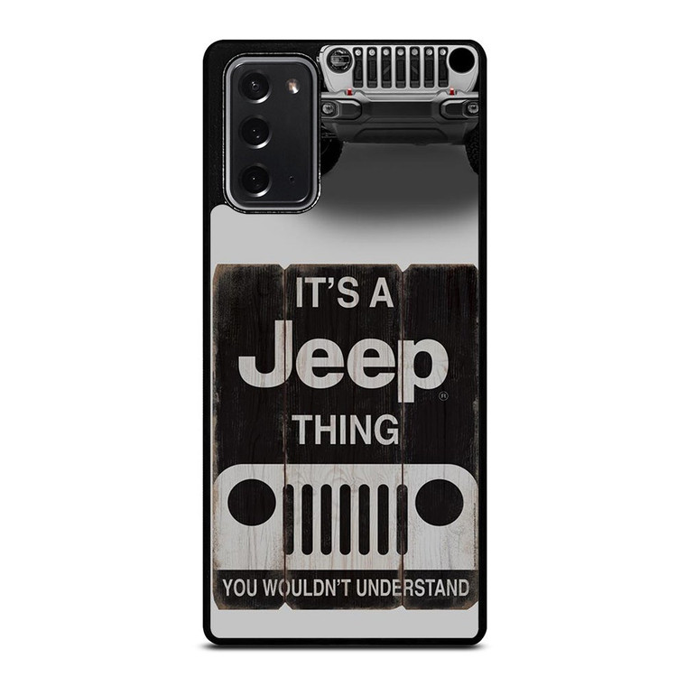 IT'S A JEEP THING Samsung Galaxy Note 20 Case Cover