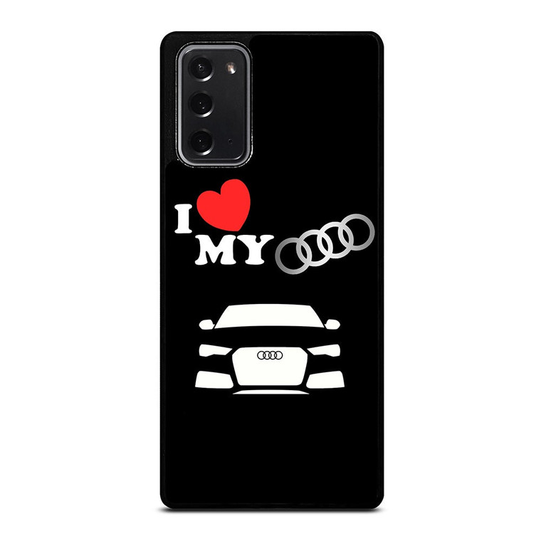 I LOVE MY AUDI Samsung Galaxy Note 20 Case Cover