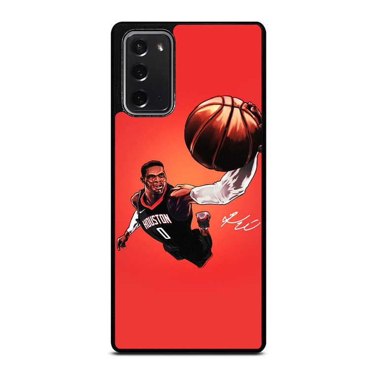 HOUSTON ROCKETS RUSSELL WESTBROOK Samsung Galaxy Note 20 Case Cover
