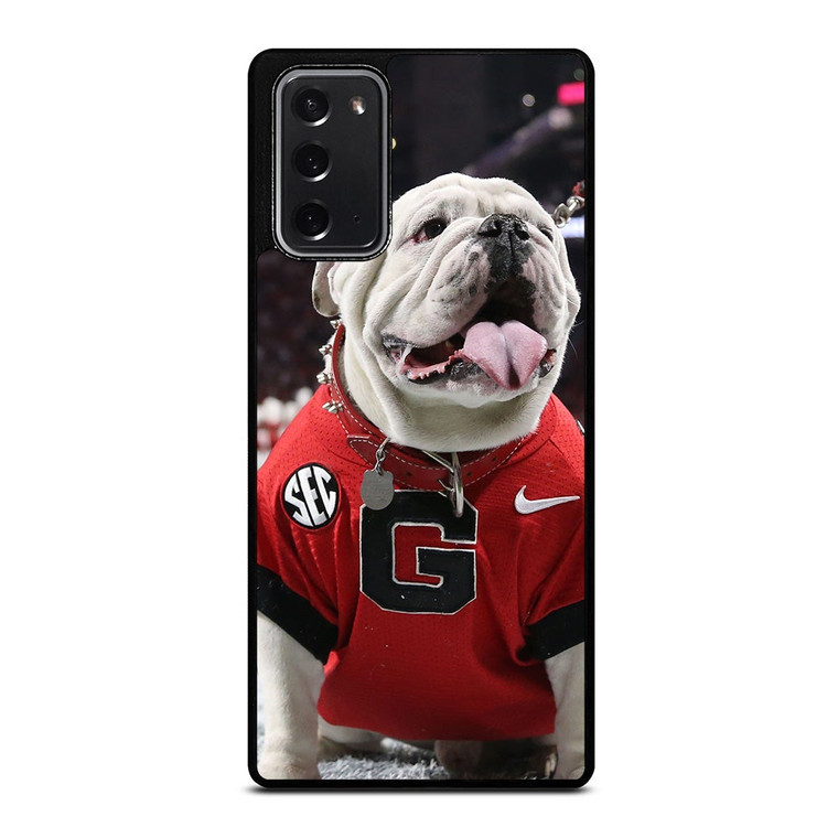 GEORGIA BULLDOGS NFL MASCOT Samsung Galaxy Note 20 Case Cover