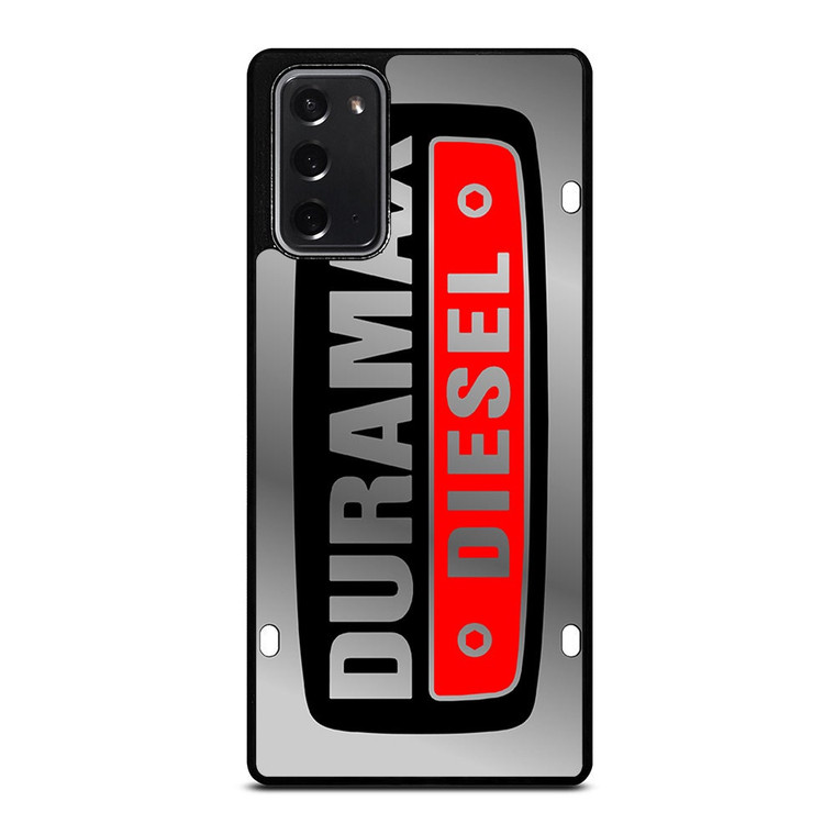 DURAMAX DIESEL PLATE LOGO Samsung Galaxy Note 20 Case Cover DURAMAX DIESEL PLATE LOGO Samsung Galaxy Note 20 Case Cover