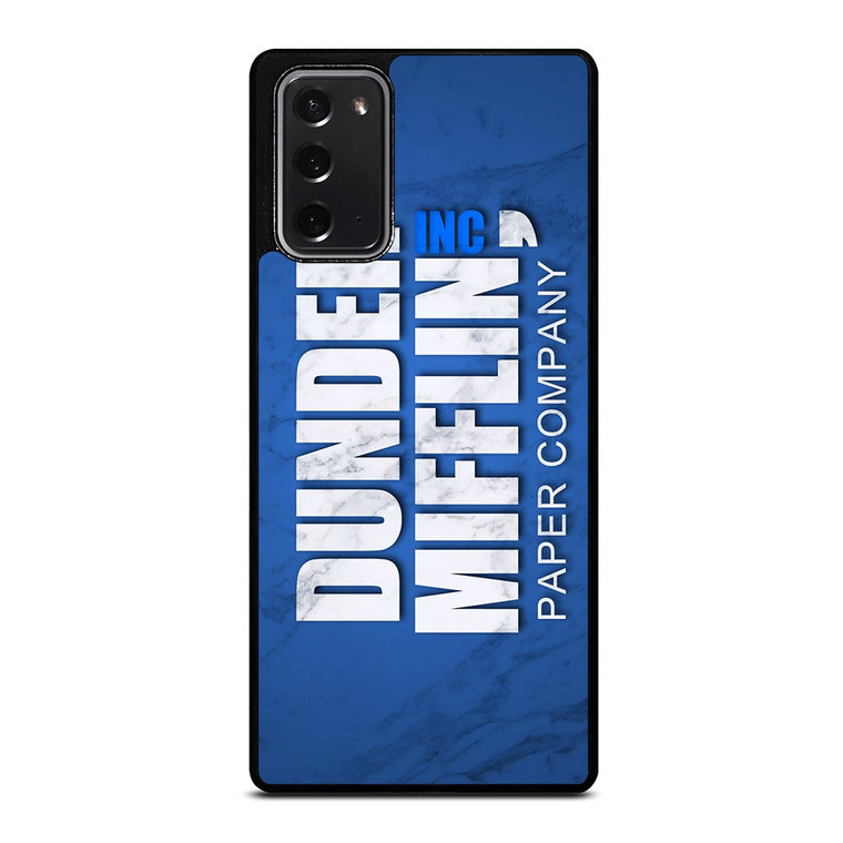 DUNDER MIFFLIN LOGO MARBLE Samsung Galaxy Note 20 Case Cover