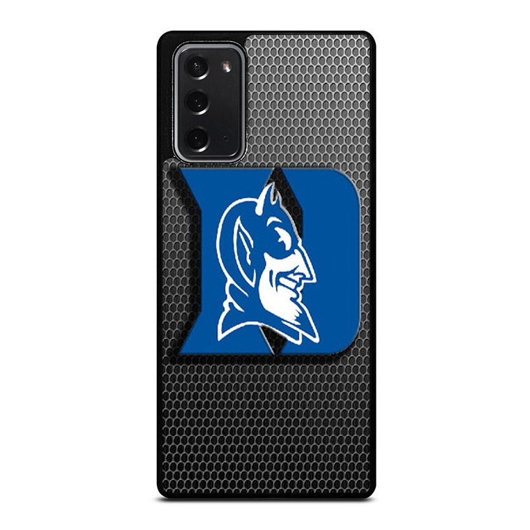 DUKE BLUE DEVILS METAL LOGO Samsung Galaxy Note 20 Case Cover DUKE BLUE DEVILS METAL LOGO Samsung Galaxy Note 20 Case Cover