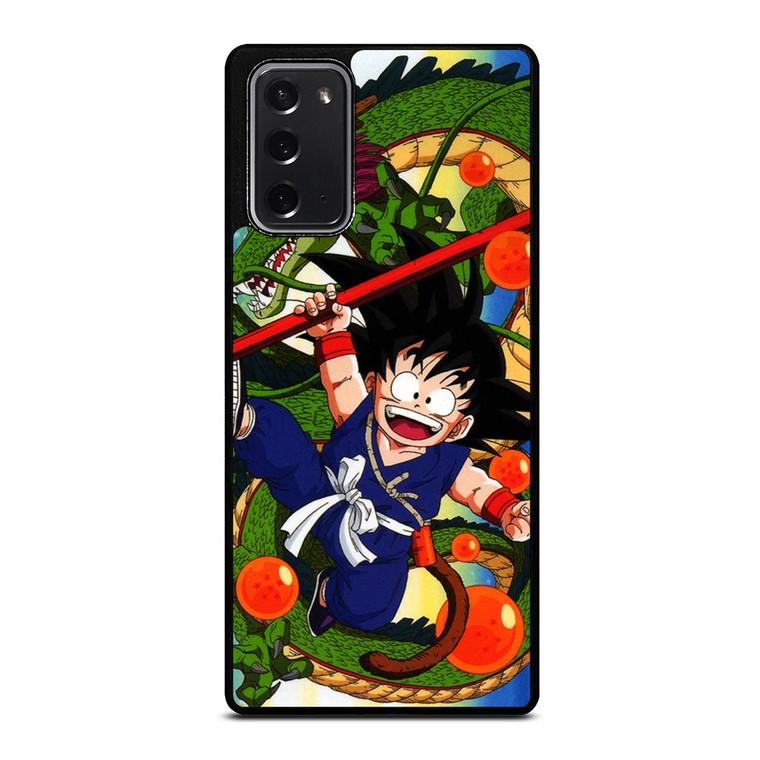DRAGON BALL Z SHENLONG AND KIDS GOKU Samsung Galaxy Note 20 Case Cover
