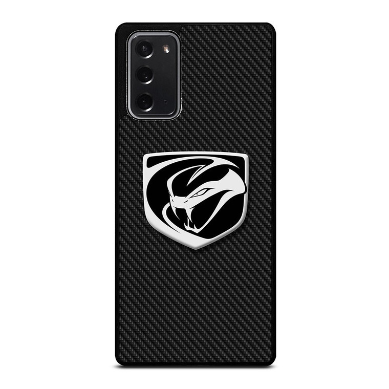 DODGE VIPER LOGO CARBON Samsung Galaxy Note 20 Case Cover DODGE VIPER LOGO CARBON Samsung Galaxy Note 20 Case Cover