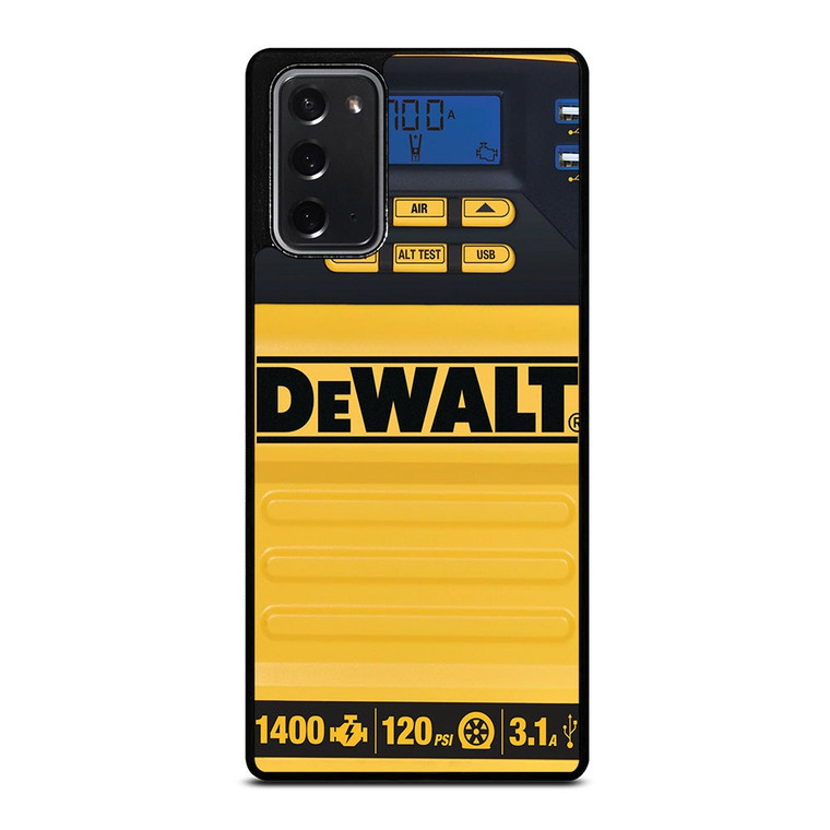 DEWALT JUMP STARTER Samsung Galaxy Note 20 Case Cover DEWALT JUMP STARTER Samsung Galaxy Note 20 Case Cover