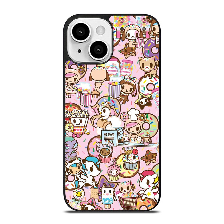 TOKIDOKI DONUTELLA COLLAGE iPhone 13 Mini Case Cover