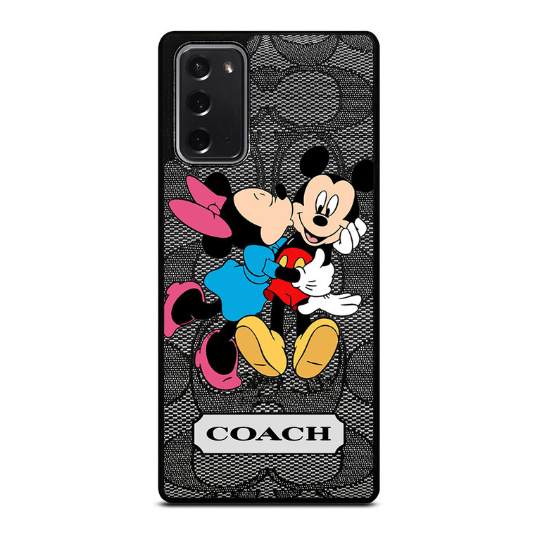 COACH MINNIE MICKEY MOUSE KISS Samsung Galaxy Note 20 Case Cover