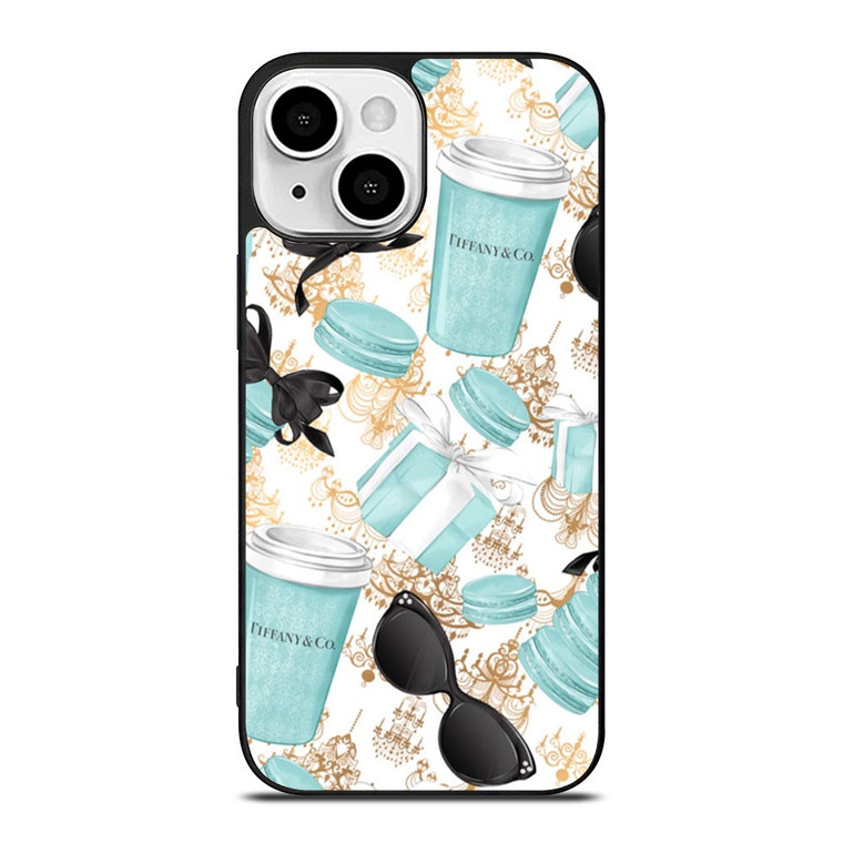 TIFFANY AND CO COLLAGE iPhone 13 Mini Case Cover