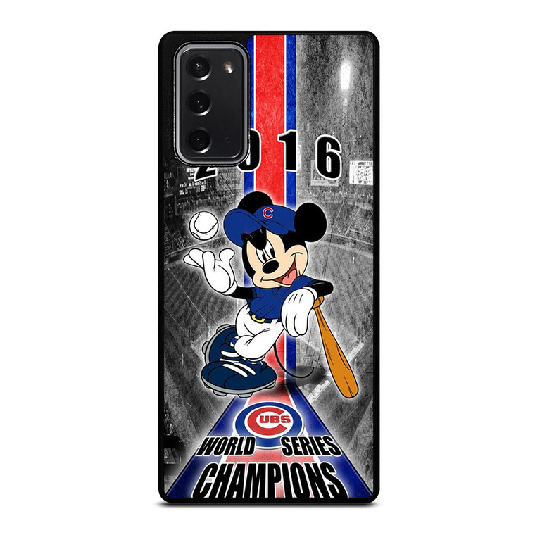 CHICAGO CUBS MICKEY MOUSE Samsung Galaxy Note 20 Case Cover
