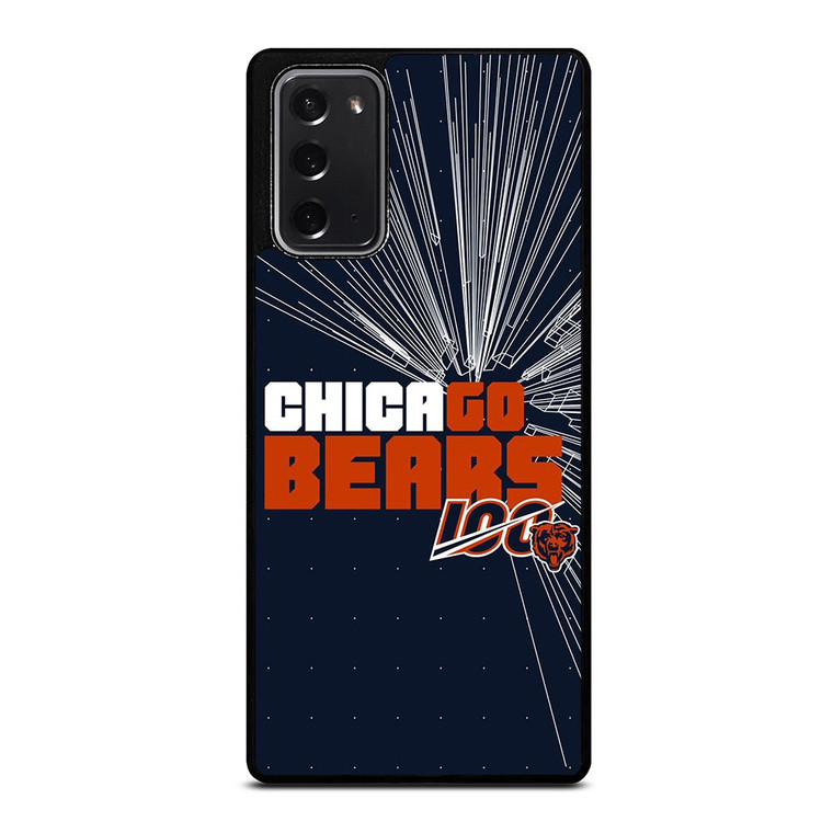 CHICAGO BEARS ICON Samsung Galaxy Note 20 Case Cover CHICAGO BEARS ICON Samsung Galaxy Note 20 Case Cover